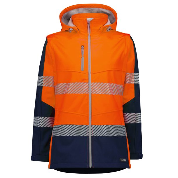 Womens Streetworx 2-in-1 |Stretch Softshell Jacket |ZJ753 by Syzmik Workwear